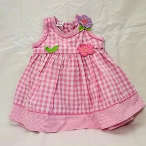 Pink Plaid Spring dress